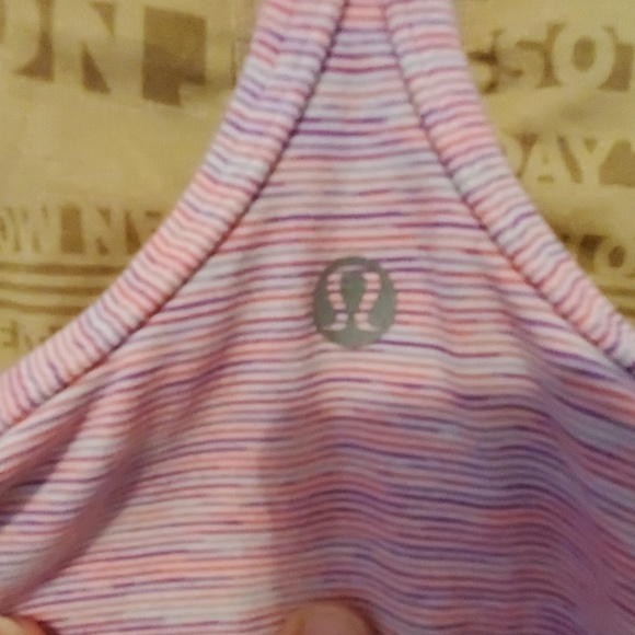 Like New Lululemon Power Y Tank Top - Picture 4 of 5